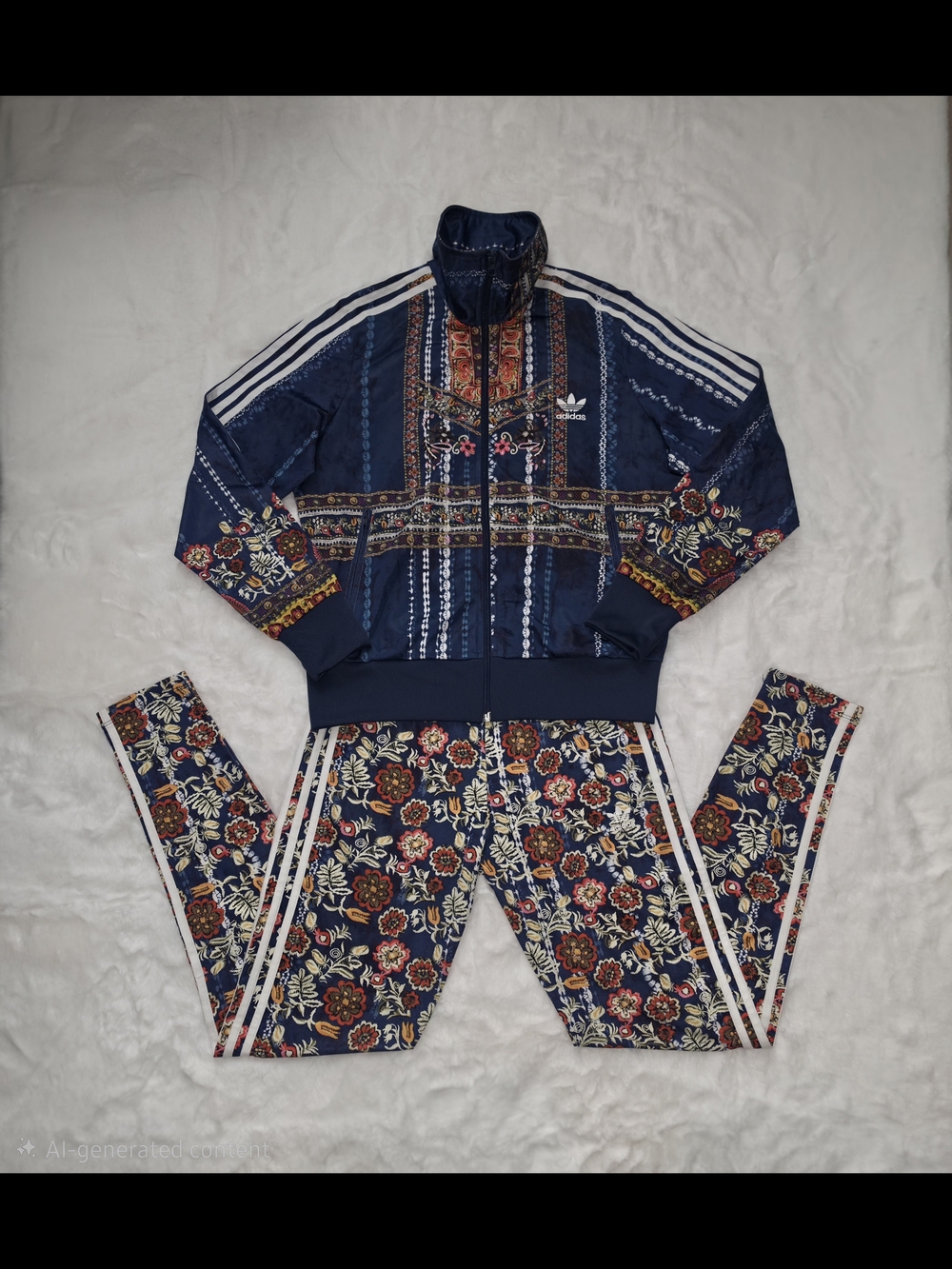 Adidas x Farm Rio Cirandeira Firebird Track Jacket, Pullover, & Leggings | L - Picture 2 of 10